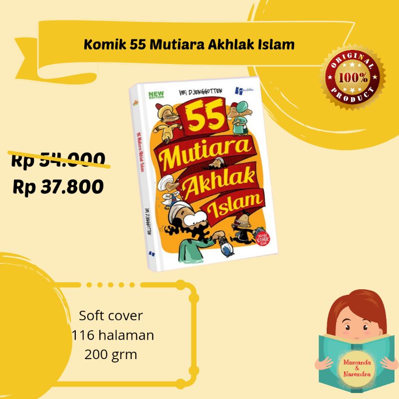 KOMIK 55 MUTIARA AKHLAK ISLAM