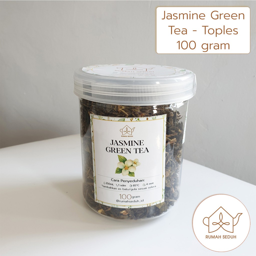 

100gr Premium Jasmine Green Tea / Teh Hijau Melati