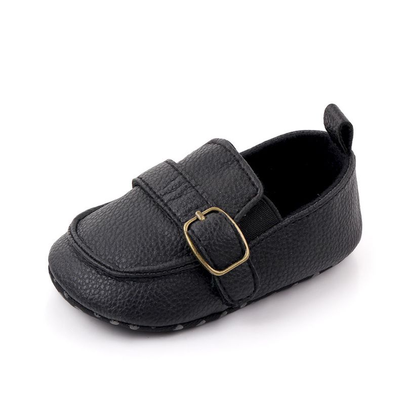 Sepatu Bayi Laki laki Perempuan Umur 0-12 Bulan Sepatu Prewalker Bayi Laki laki Perempuan 0 6 12 14 Bulan Baby Shoes Laki Laki Perempuan Umur 1 Tahun Sepatu Bayi Slip On Lagi laki Perempuan Umur 1 tahun Hitam HK004