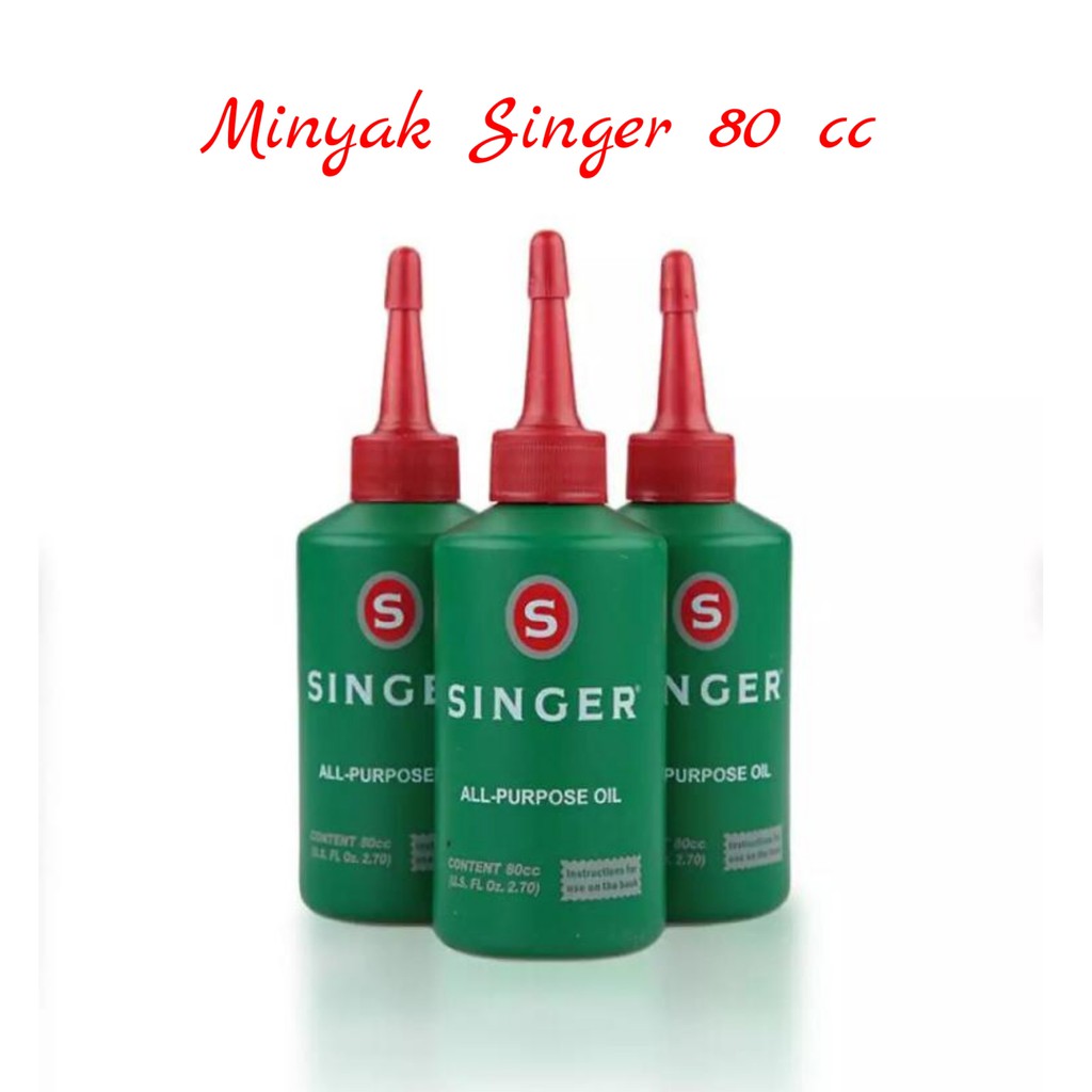 Minyak Pelumas Mesin Jahit Merk SINGER - All Purpose Oil