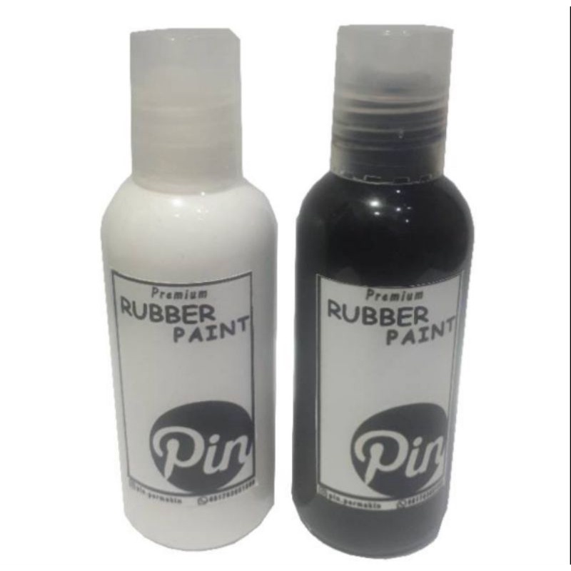 Pin Rubber Paint 60ml - CAT MIDSOLE CAT KARET SOL SEPATU PEWARNA SOLE REPAINT REPAIR