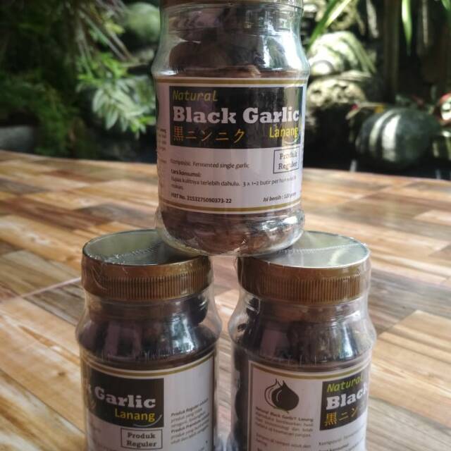 

Black Garlic bawang tunggal natural black garlic