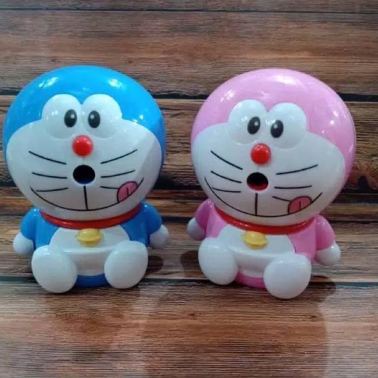 

Ready Murah rautan /serutan pensil doraemon lucu bikin anak semangat sekolah