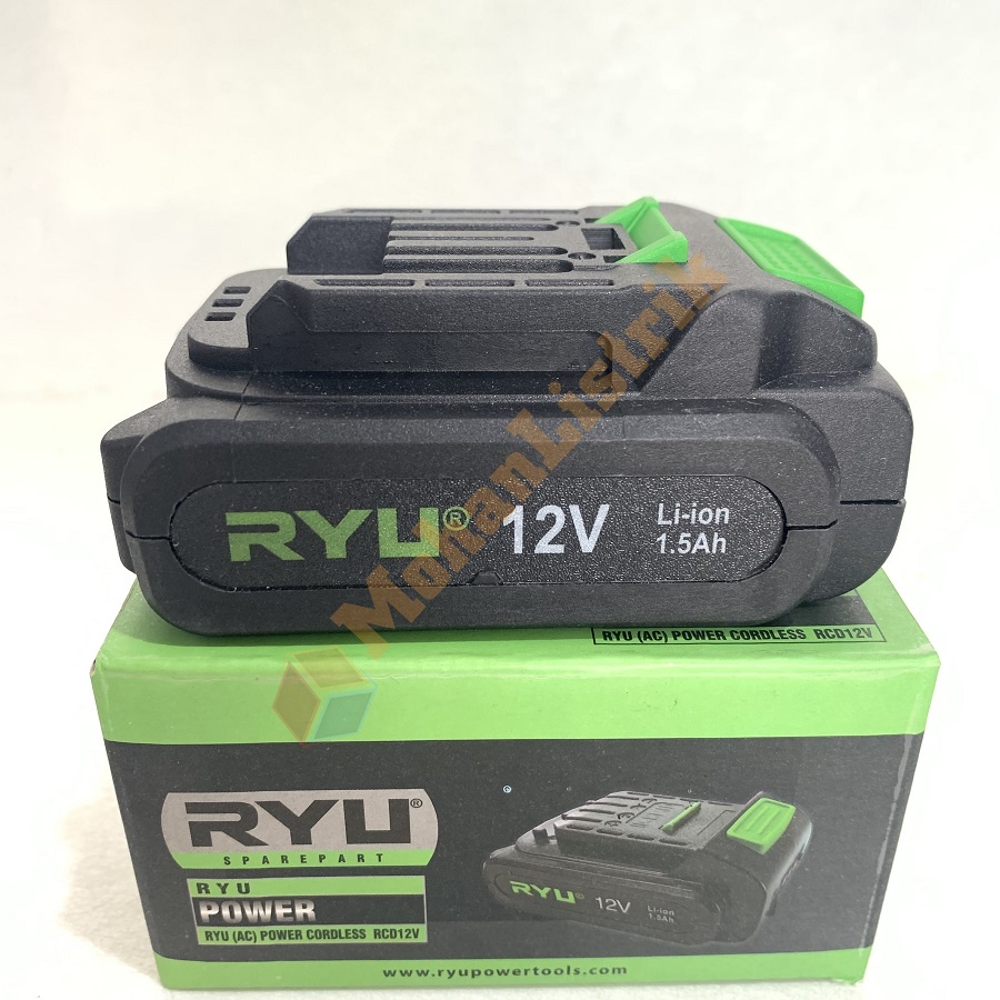 BATERAI BOR CAS RYU 12 V / BATRE RYU CORDLESS RCD 12V BATTERY ASSY