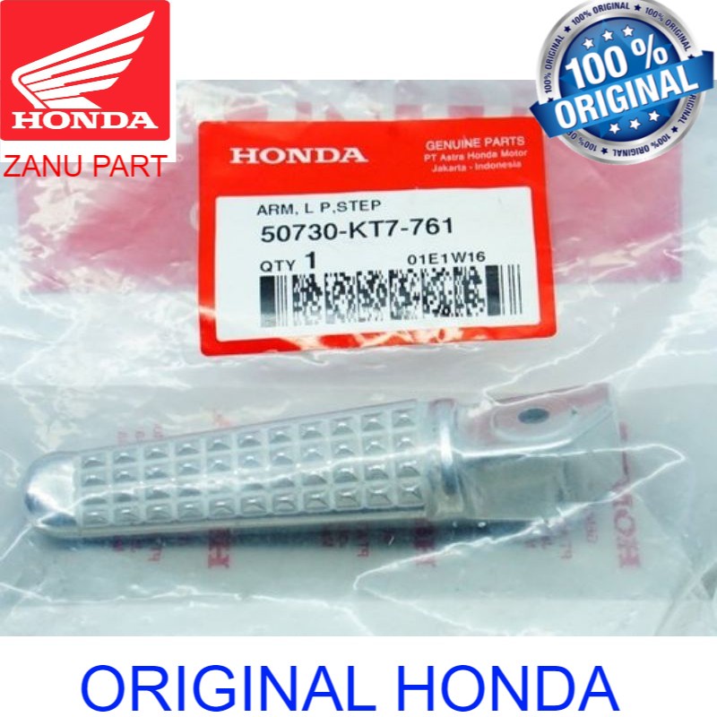 ORI 50730KT7761 - footstep kiri belakang CB150R old - pijakan kaki kiri belakang CB150R lama