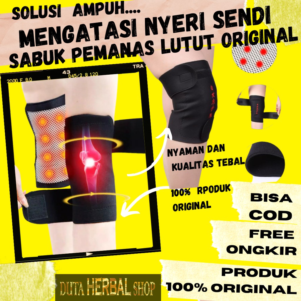 TERAMPUH!! Sabuk Terapi Magnetik pemanas Lutut Kaki Terbukti Ampuh
Berkhasiat Redakan Nyeri Lutut