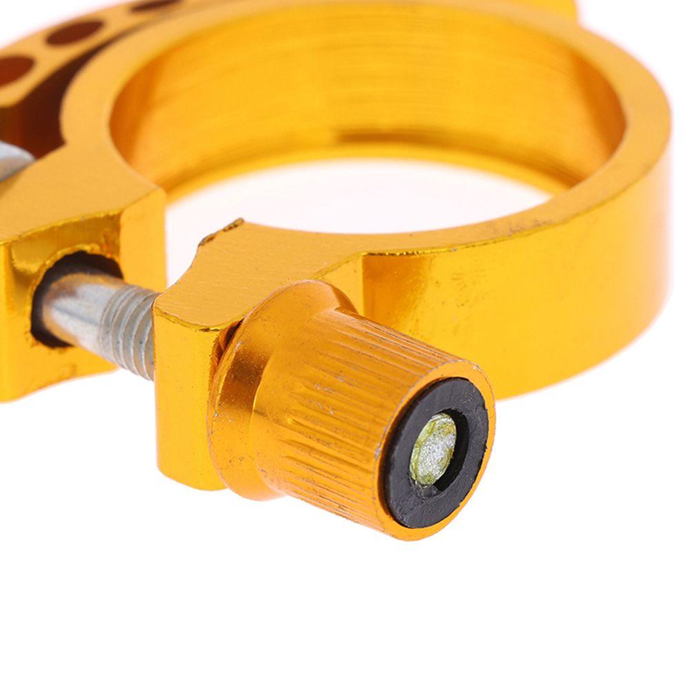 Lanfy Seatpost Clamp Sepeda Jalan 31.8mm Bersepeda Quick Release Saddle Seat Post Klem