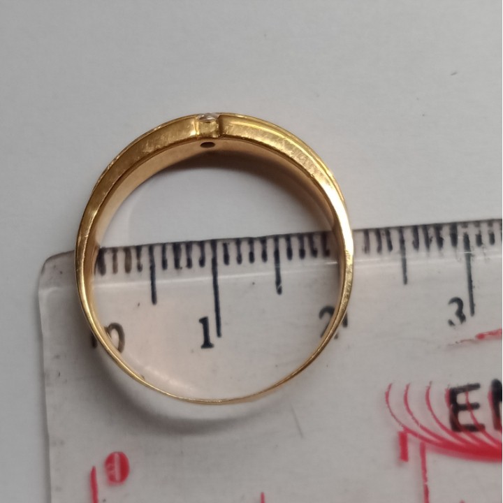 Cincin Emas 17 K - 4.95 Gr Kadar 750 - 2961