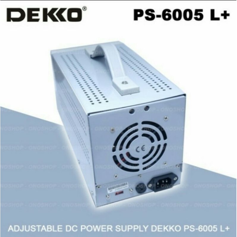 Adjustable DC Power Supply DEKKO ORI PS 6005 L+ 60V 5A