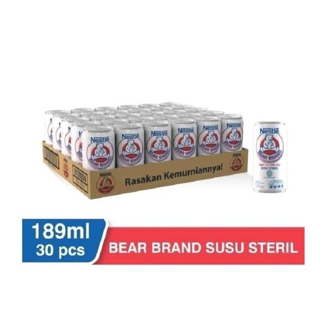 [COD] Bear Brand 189 ML - Susu Beruang 1 Dus [COD]