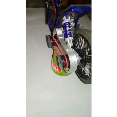 miniatur motor drag mio(bisa di gas)
