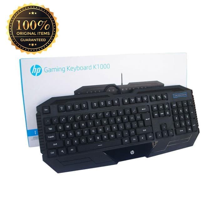 KEYBOARD HP GAMING K1000 USB RESMI ORIGINAL