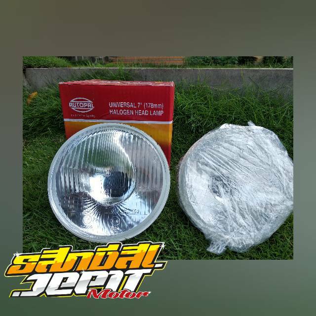 REFLEKTOR AUTOPAL H4 7inch PNP BATOK LAMPU TIGER