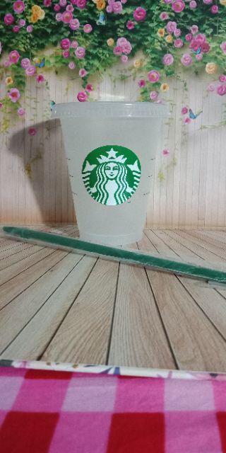 Starbucks Tumbler Reusable Cold Cup With Syren Logo For Cold Drink