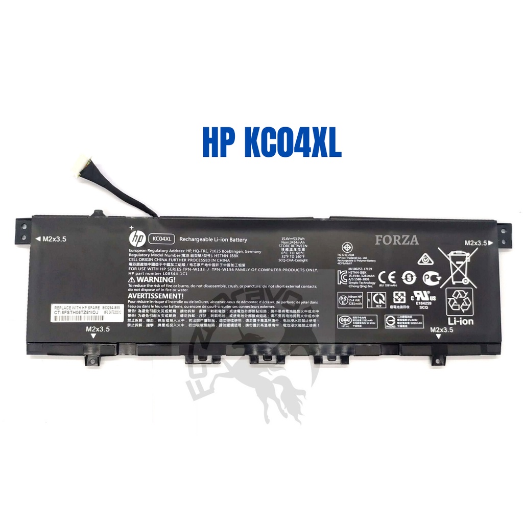 HP BATTERY Laptop Envy X360 13-AG 13M-AQ 13-AR 13-AH 13-AQ 13-Ah0051wm 13-Ag0001la HSTNN-DB8P KC04XL