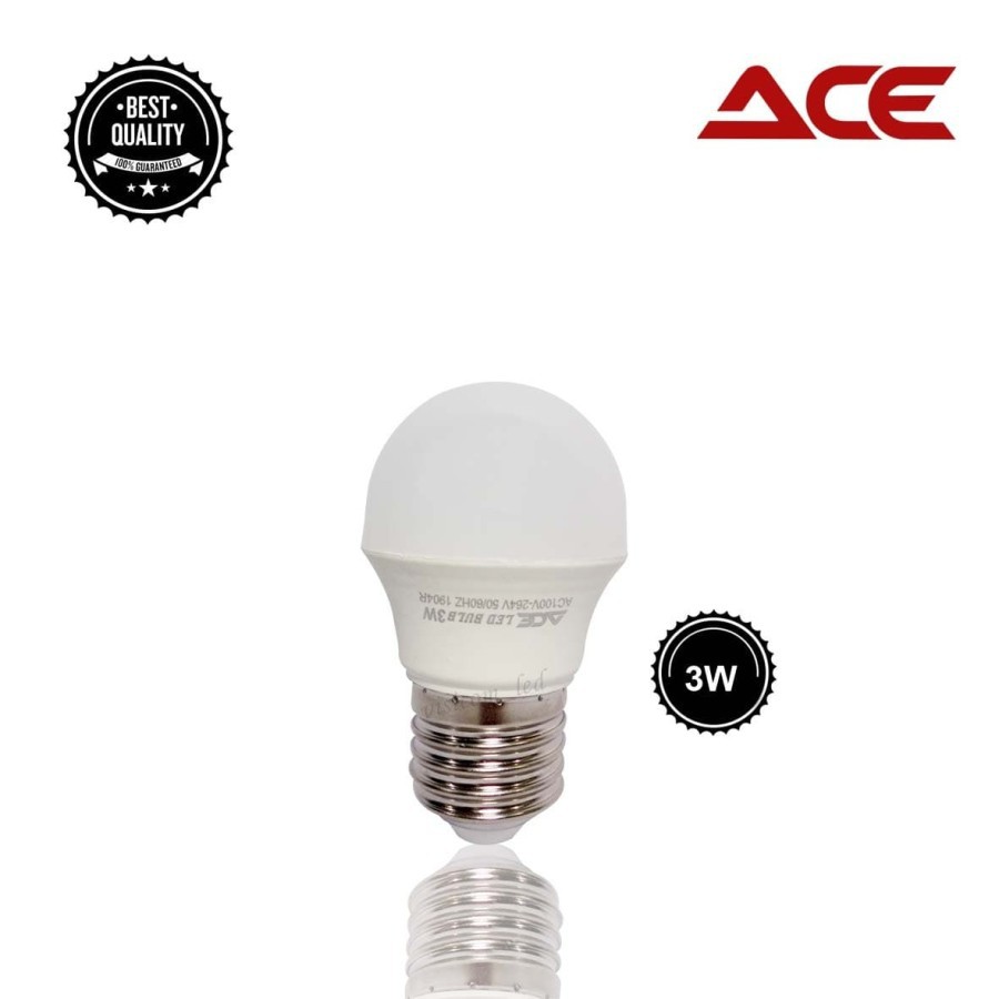 LAMPU LED ACE BULB 3W