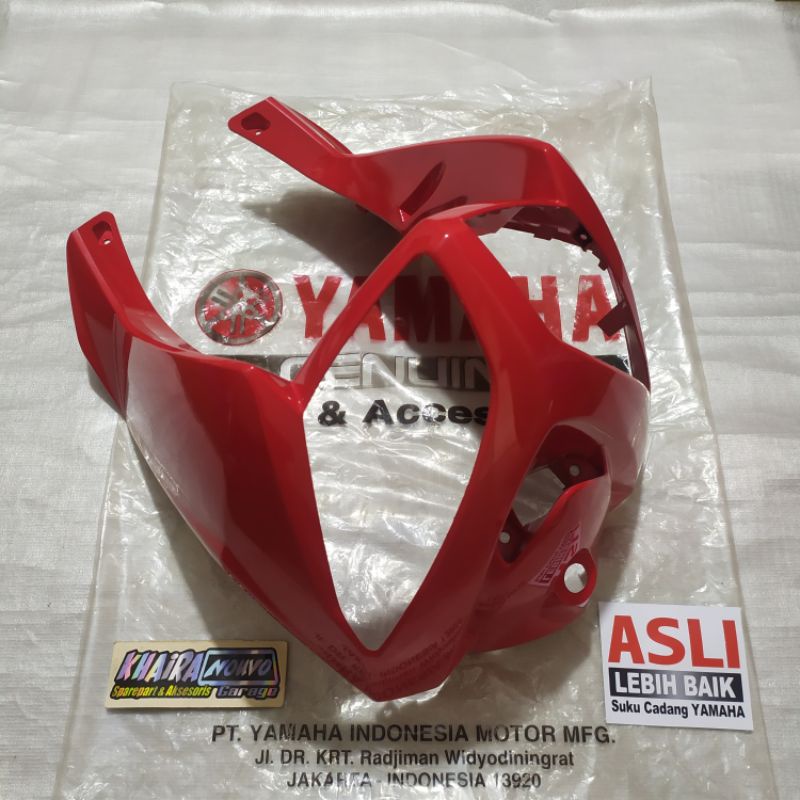 Tameng depan nouvo z merah cabe original legshield depan nouvo z merah cabe original