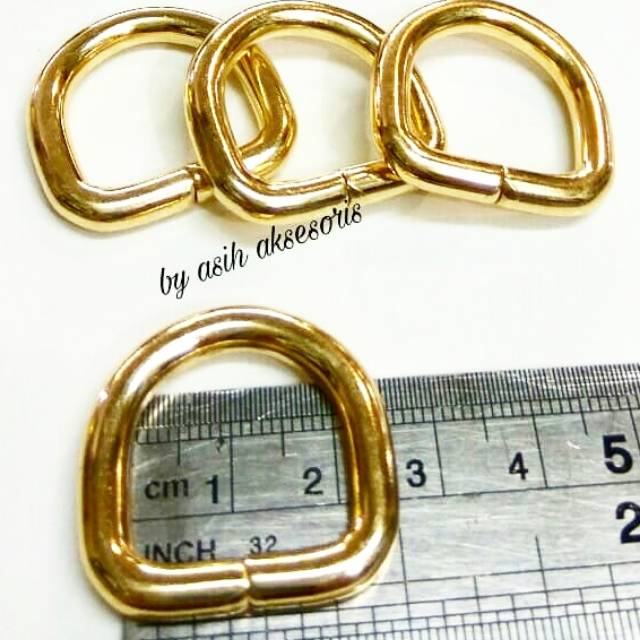 Ring D 2cm ( 2/5 T ) Mas muda