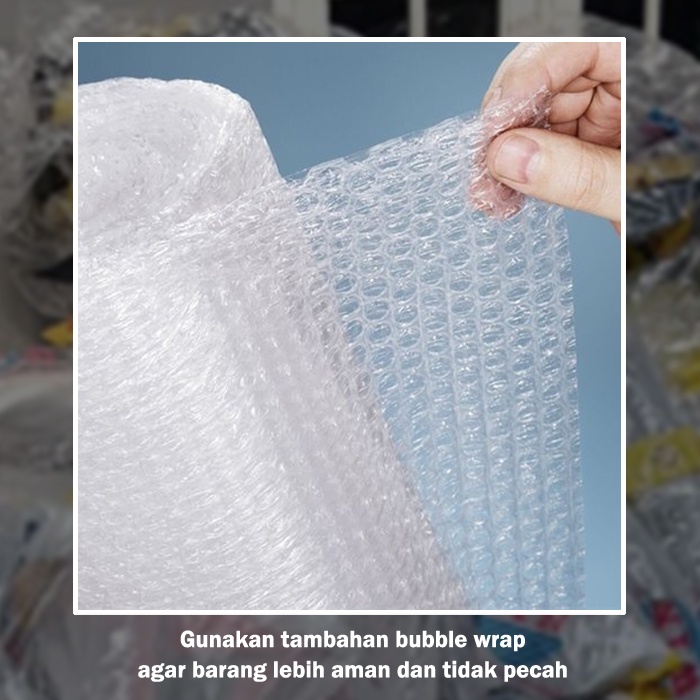 

Bubble Wrap Tambahan Pelindung Agar Paket Aman