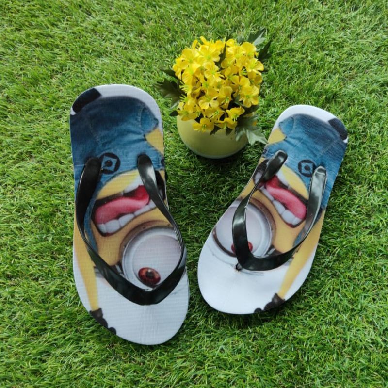 Sandal Pria Animasi Minion