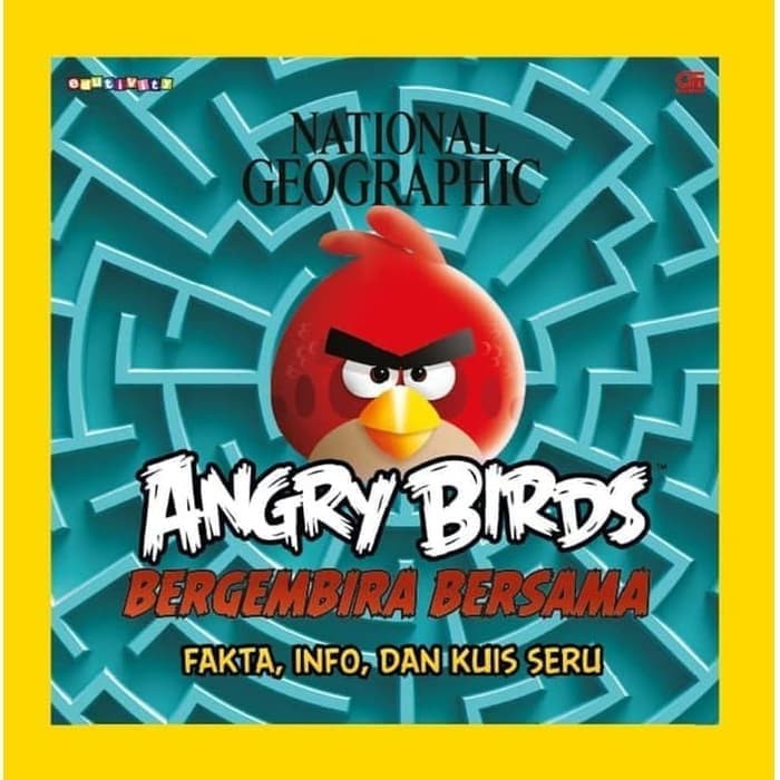 Buku Cerita Anak National Geographic Angry Birds - Bergembira Bersama - ORIGINAL