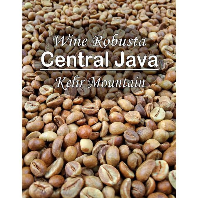 

Green Bean Robusta Wine Coffee Gn Kelir 1Kg