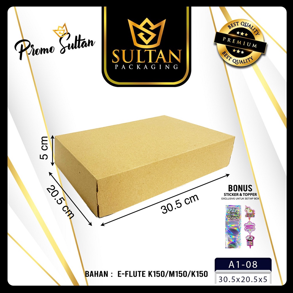 

Box Packaging - Kardus - Kotak Packaging Baju (Bisa Custom) - A1-08