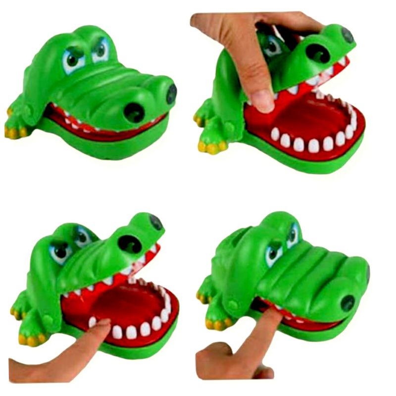 MAINAN ANAK BUAYA GIGIT IMPORT CROCODILE DENTIST BONEKA BUAYA BISA GIGIT CROCODILE BITE MAINAN BUAYA IMPORT CROCODILE DENTIST IMPORT BANJARMASIN PASAR BAIMBAI