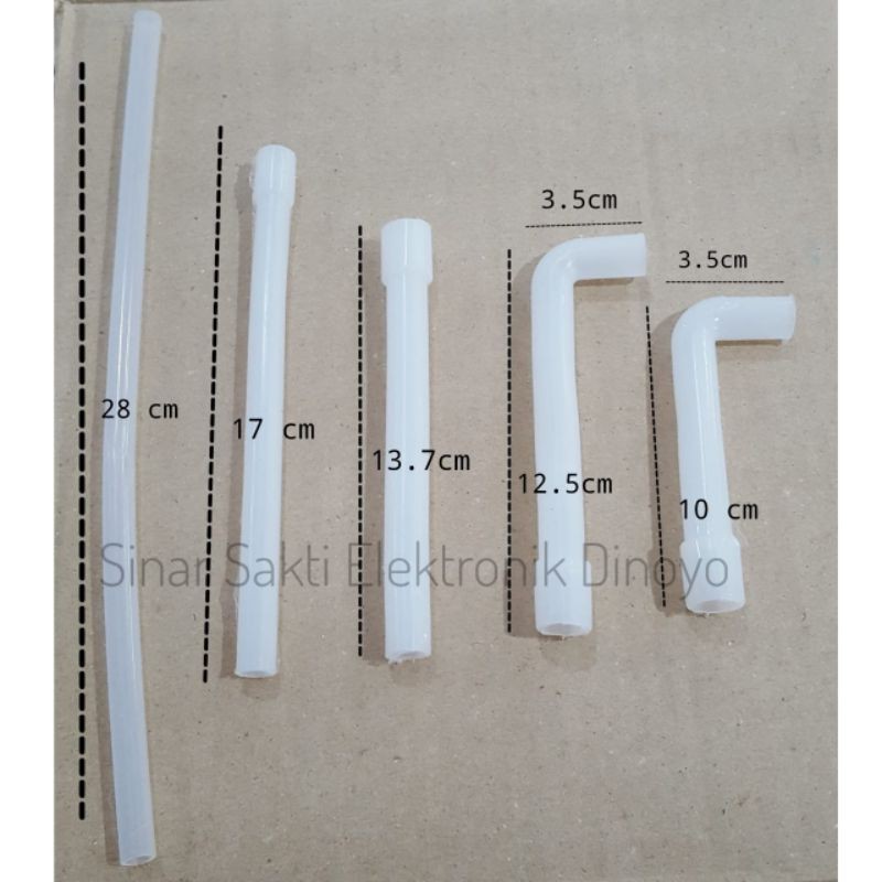 Selang / slang dispenser 1 set lengkap panas dingin silikon silicon