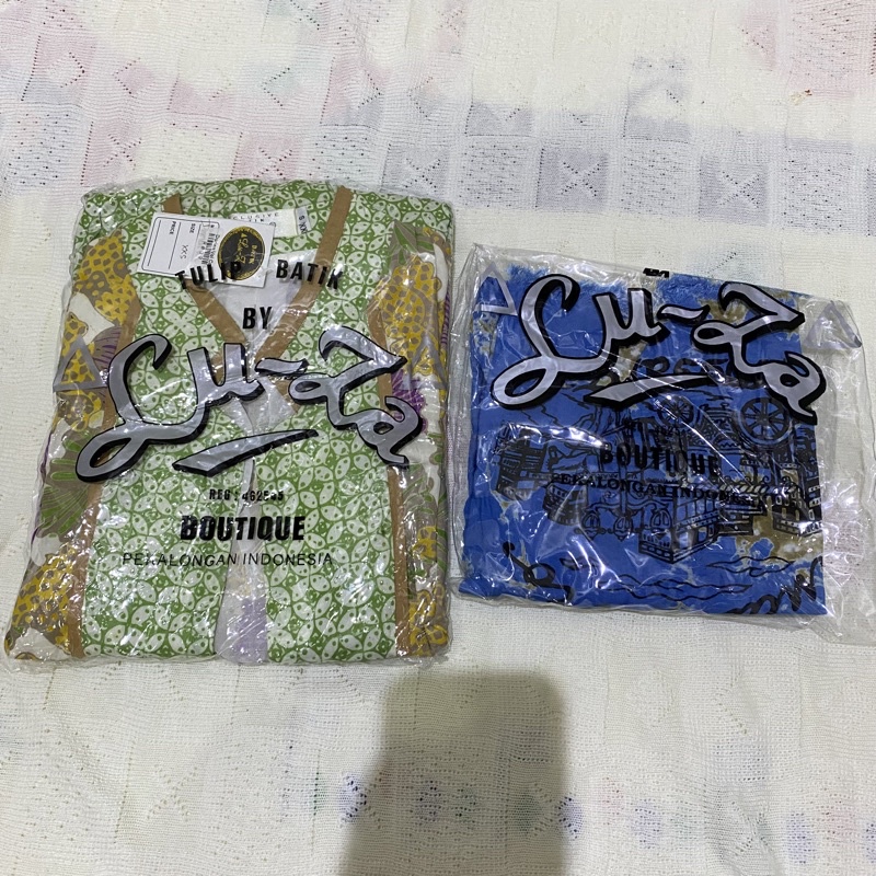 Paket Hemat Batik Luza dan setelan luza Anak