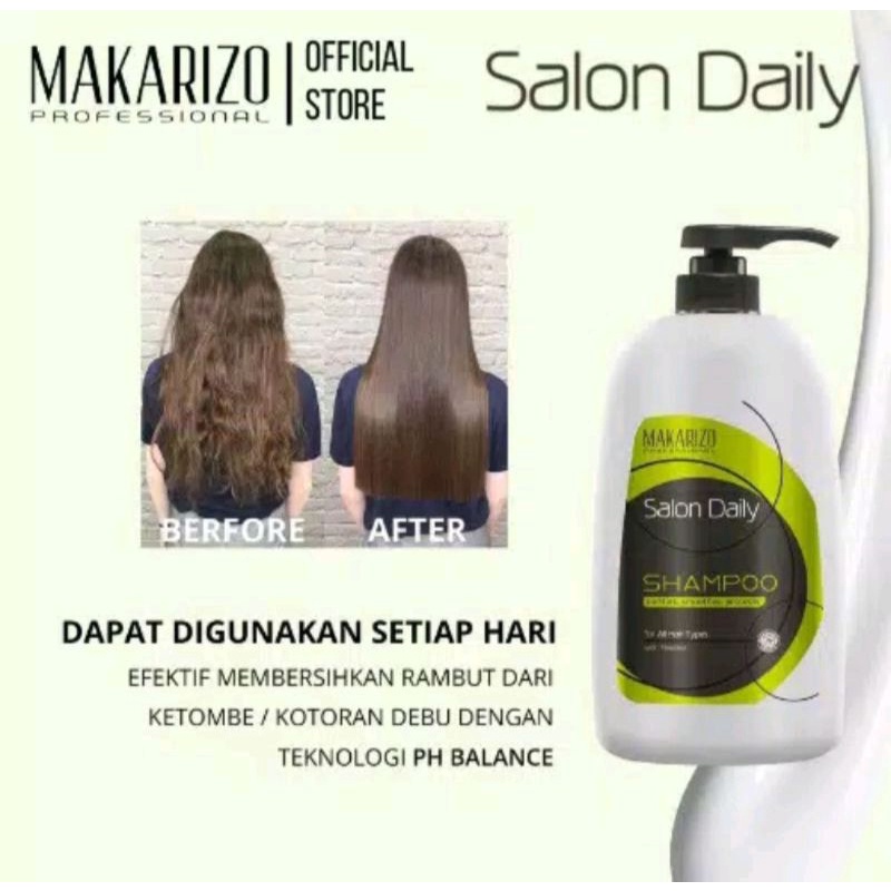 SHAMPOO RAMBUT MAKARIZO BIG SIZE DAILY