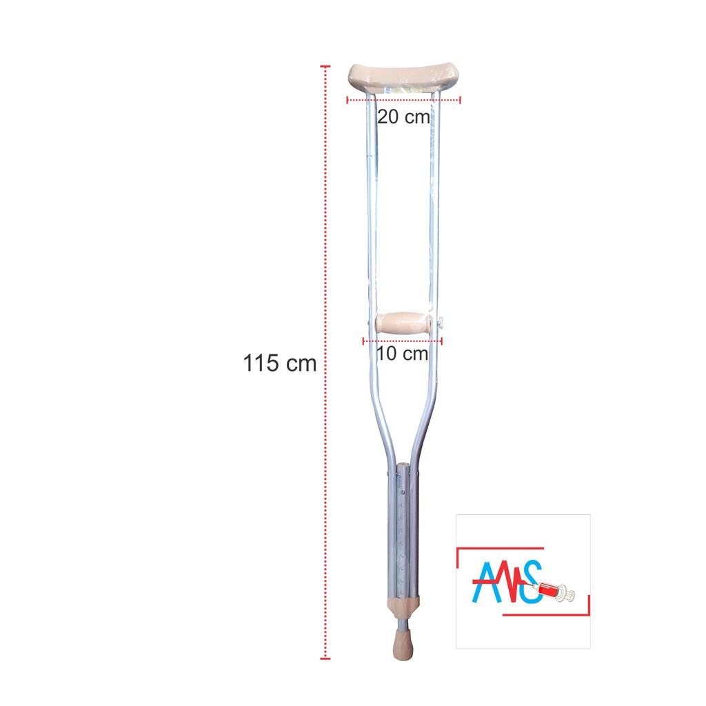 Tongkat Jalan Tongkat Kruk Alat Bantu Jalan Kruk M Gea