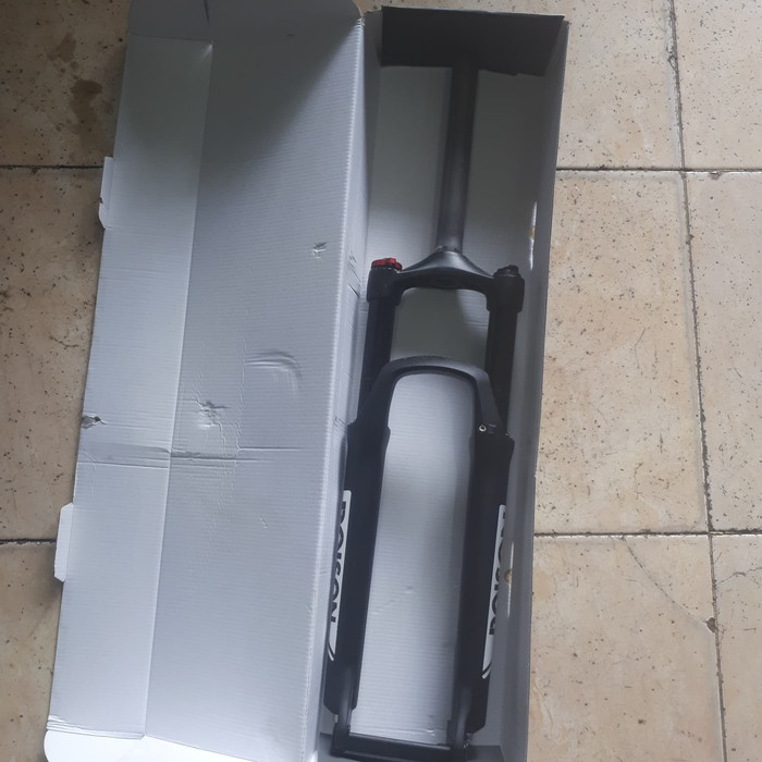 FORK SHOCKBREAKER SEPEDA DEPAN 26 MTB POISON ALOY TRAVEL 120