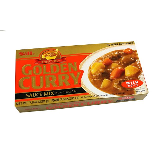 

Ready- S&B Golden Curry 220G / Kari Jepang Golden Curry Mix 220 Gr - Mild