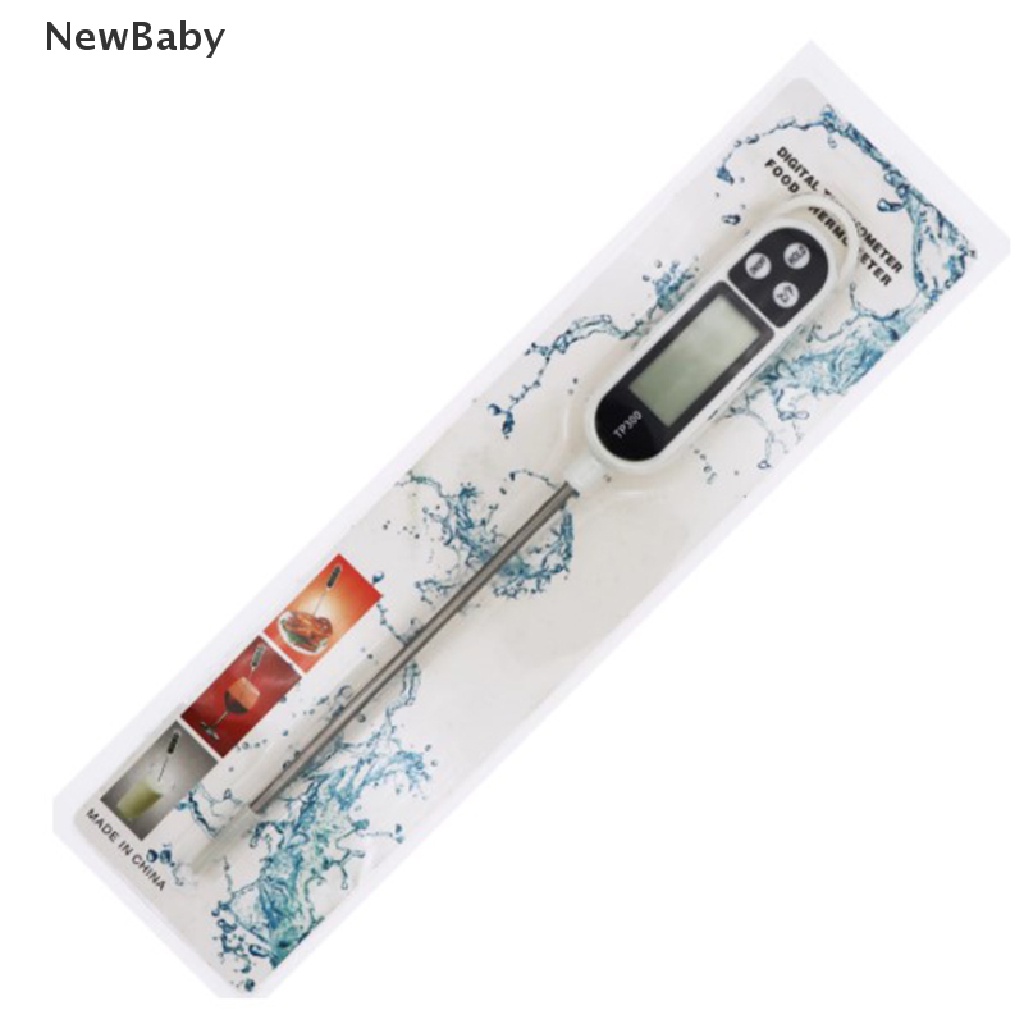 1pc Termometer Digital Elektronik Untuk Daging BBQ