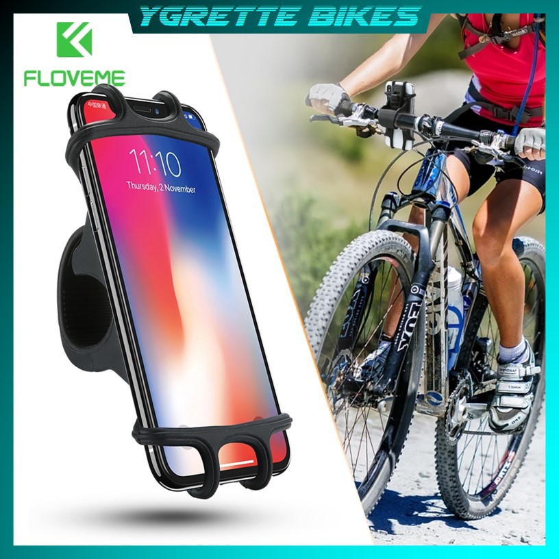 YGRETTE - TaffSport Bike Smartphone Holder Sepeda Universal Bicycle hp phone mount Stang Handlebar