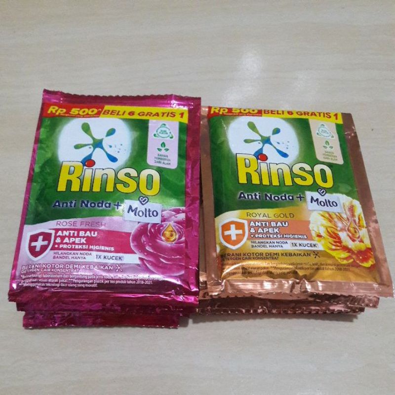 Rinso Cair Anti Noda + Molto 20ml