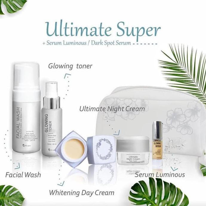 Paket Ms Glow Ultimate Super - Paket Penghilang Flek Wajah By