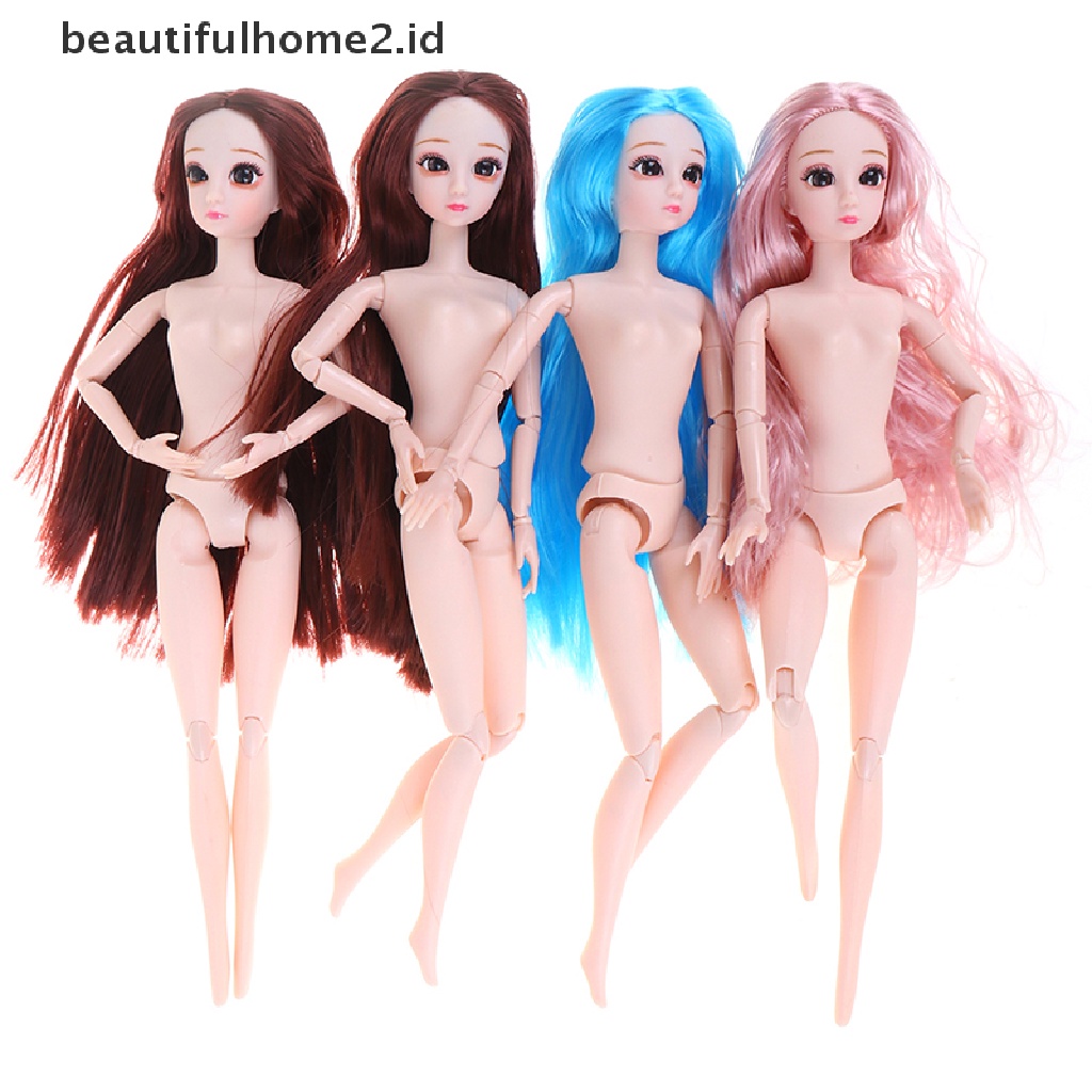 (Beautifulhome2.Id) Boneka Princess Bjd 30cm Dengan 20 Sendi Dapat Bergerak