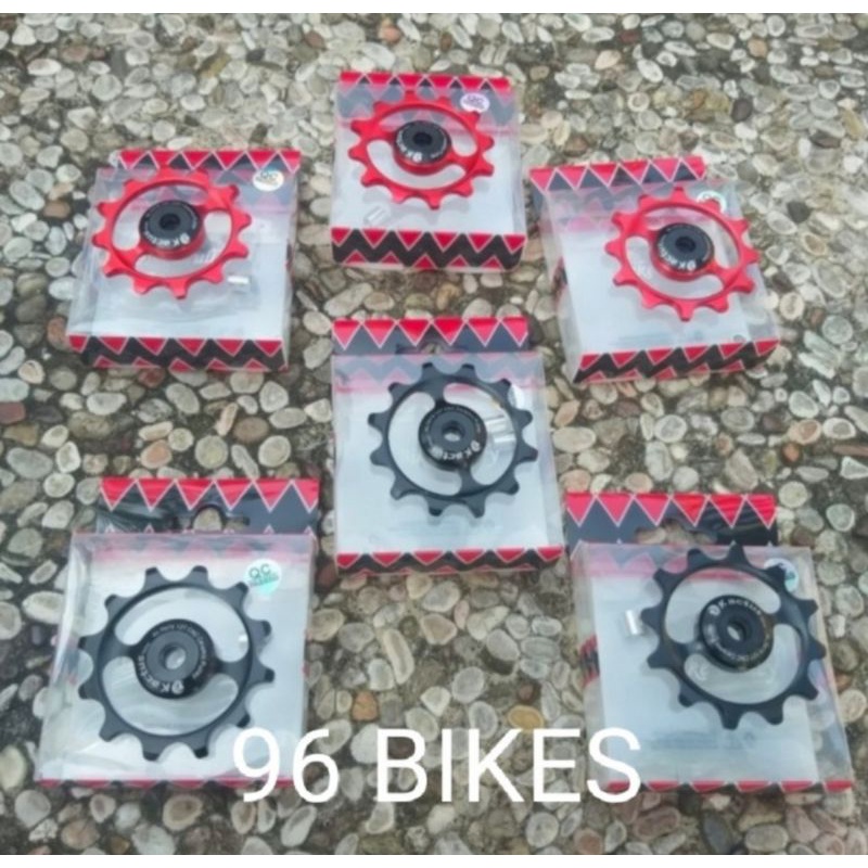 pulley rd ceramic kactus 12t pulley rd bearing roadbike seli mtb