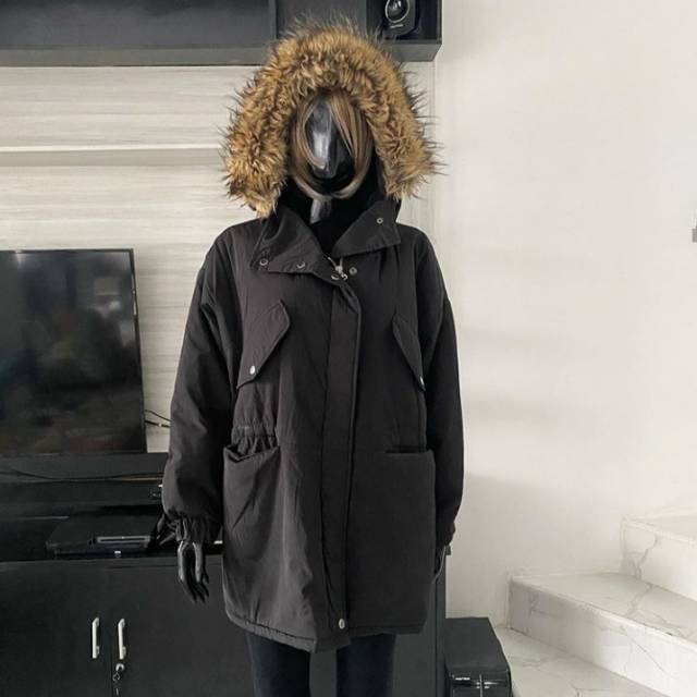 Winter Coat Bulu Angsa Made In Korea Hoodie Bulu