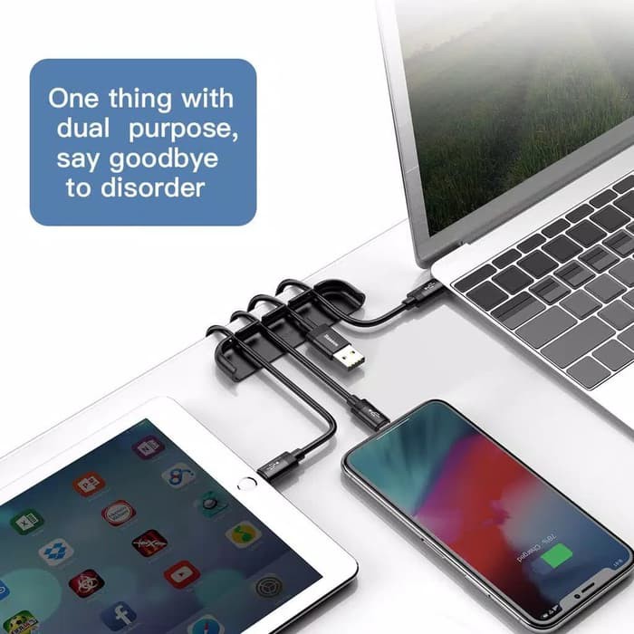 Murah Baseus Kabel Organizer Rak kabel Keren