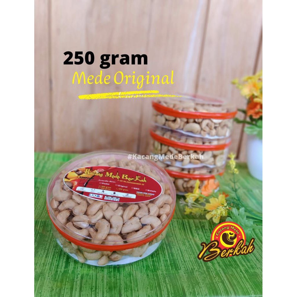 

Kacang Mede Toples Super 250gr