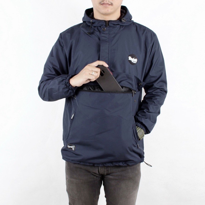 (BISA COD) Jaket Cagoule Simple Wangkers