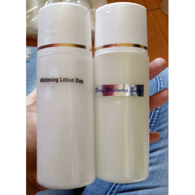 Hb siang + hb whitening super malam