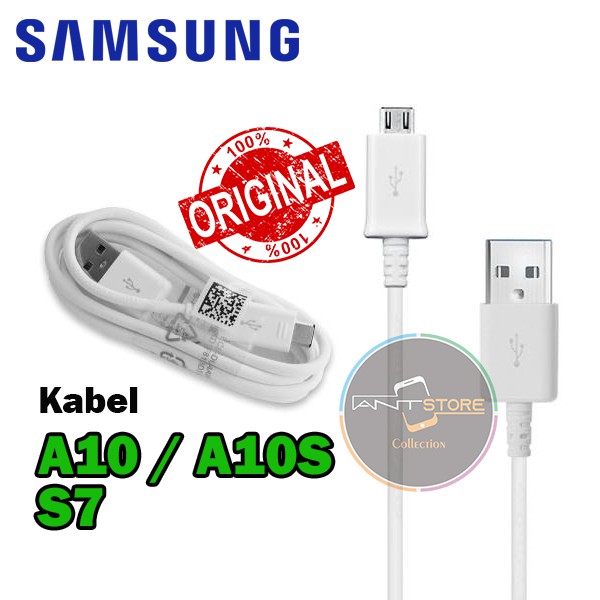 Kabel Charger Samsung A10 / A10s Original Micro Usb Fast Charging