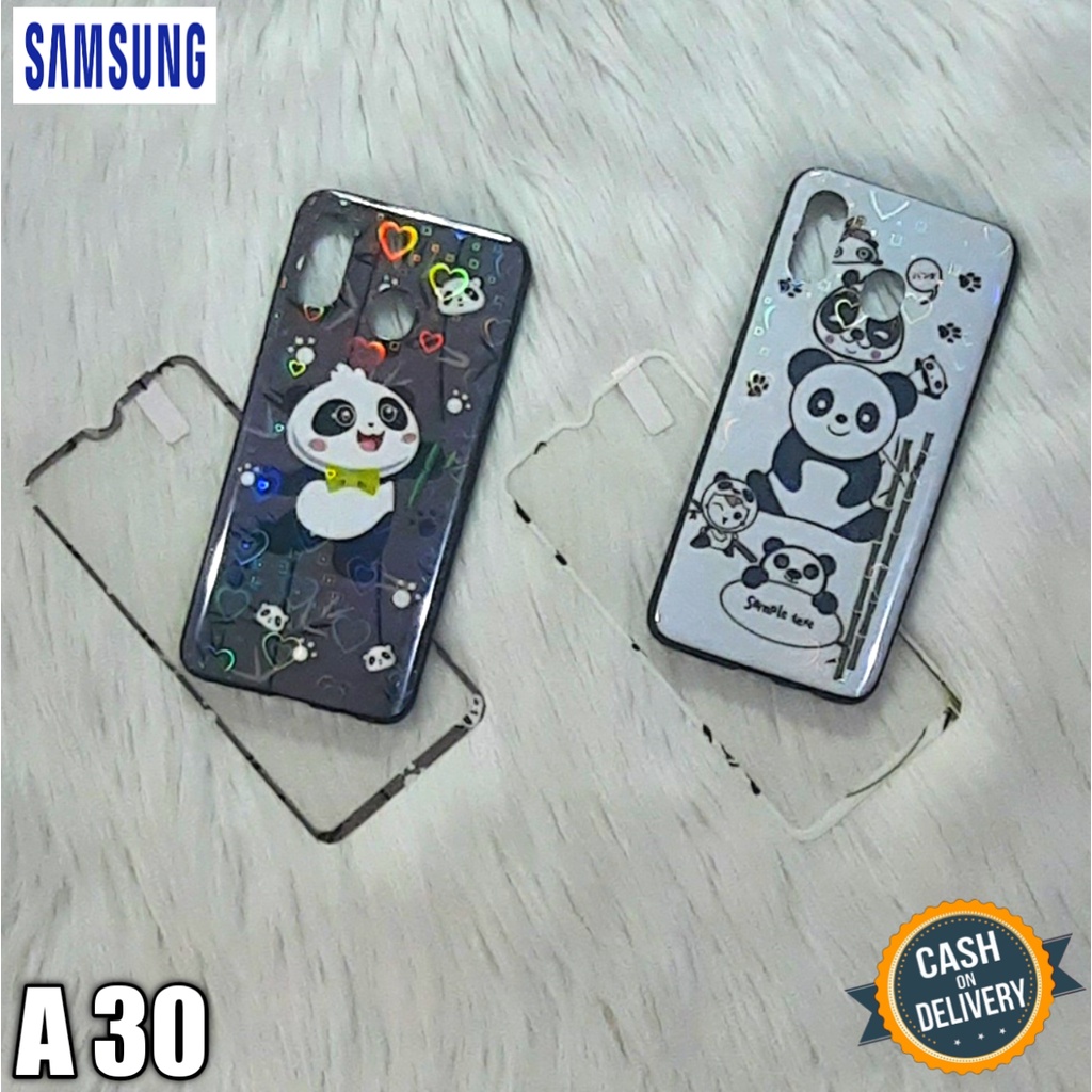 Casing Samsung A30 Softcase Jelly Glossy + Temper Glass