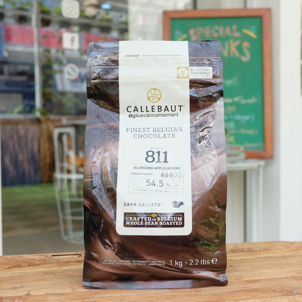 

Callebaut Dark Callets 811 1Kg