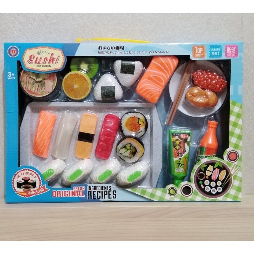 Mainan Sushi Set Fresh and Tasty Sushi Daily Fresh