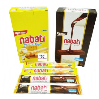 Richeese Nabati Wafer Keju / Coklat / White / Pink Lava ...